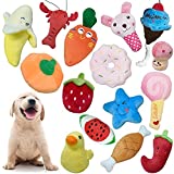 Live2Pedal Squeaky Dog Toys, 15 Pack Puppy Toys, Cute Doy Chew Toy for Medium and Small Dogs, Soft Plush Pet Toys with Squeakers (15 Pack)