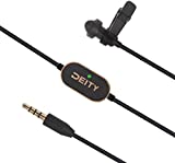 Deity V.Lav Pre-Polarized Lavalier Lapel Microphone Omni-Directional Condenser Mic for DSLRs, Camcorders, Smartphones, Handy Recorders, Laptop, Bodypack Transmitters, Tablets