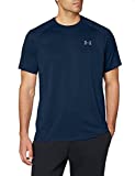 Under Armour Mens Tech 2.0 Short-Sleeve T-Shirt , Academy Blue (408)/Graphite , Medium