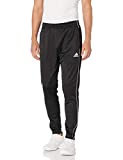 adidas Men’s Core18 Training Pants, Black/White, Medium