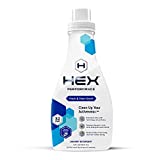 HEX Performance Laundry Detergent, Fresh & Clean, 32 Loads (Pack of 1) - Designed for Activewear, Eco-Friendly, Concentrated Formula