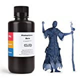 ELEGOO ABS-Like 3D Rapid Resin LCD UV-Curing Resin 405nm Standard Photopolymer Resin for LCD 3D Printing Smoky Black 500g