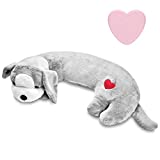 Moropaky Hearbeat Toy for Dog Anxiety Relief Behavioral Training Aid Toy, Grey