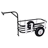 Sea Striker Deluxe Surf, Pier and Beach Cart – Outdoor Fishing Rolling Wheel Wagon