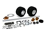 The ROP Shop | 36 Inch Shaft Kit for Trike Drift Bikes includes (2) Go Kart Tires 11x6.00-5