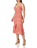 Roxy Women's Seaside State Maxi Dress, Poppy RED Betty 212, Large
