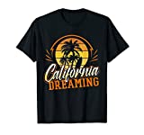 California Dreaming T-Shirt Vintage Retro 70's Skyline Surf