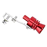 Turbo Sound Whistle, Red Car Turbo Sound Simulator Aluminum alloy Car Muffler Whistle Fior Accord for Acura Turbo Whistle Exhaust Replacement