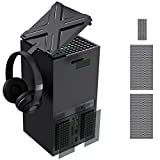 Benazcap Case Compatible with Xbox Series X, Superior PC Case Dust Filter Top Cover and Dust-Proof Filter Accessories for Xbox Series X