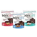 barkTHINS Almond Sea Salt, Pretzel Sea Salt, Coconut Almond Dark Chocolate Snacking Chocolate, Holiday, 4.7 oz Bags (3 Count)