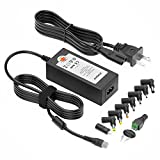POWSEED Universal 45W 5V 6V 7.5V 9V 12V 13.5V 15V AC DC Power Adapter for Household Electronics Routers CCTV IP Cameras Speaker USB Hub Tablet LED Strips, Multi Voltage Supply Cord Charger 1A 2A 3A