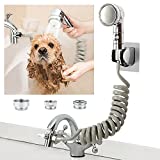 Sink Faucet Sprayer Attachment Hair Pet Rinser Showerhead with Stop Water-saving Function