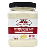 Hoosier Hill Farm Premium White Cheddar Cheese Powder, Natural (1 lb) Gluten Free and rBGH and rBST.free.