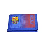 FC Barcelona Official Fade Football/Soccer Crest Wallet (One Size) (Blue/Red)