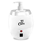 JJ CARE Lotion Warmer and Massage Oil Warmer includes 300ml Pump Bottle, Electric Lotion Warmer Dispenser Heated, Cream & Lube Warmer Dispenser for Home, Spa, Beauty Salon & Barber Shops