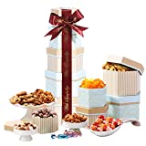 Broadway Basketeers Condolences Gourmet Gift Basket, Kosher Sympathy Food Gift Baskets for Delivery, Perfect Care Package Box or Assorted Snack Gifts for Bereavement, Loss, Funeral, or Shiva