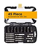 JACKSON PALMER 45 Piece Screwdriver Drill Bit Set with Magnetic Bit Holder