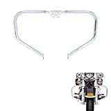 XMT-MOTO Engine Guard Kit fits for Harley Davidson Softail Deluxe Fat Boy Heritage Classic Sport Glide Softail Slim Street Bob Low Rider 2018 2019 2020,Chrome