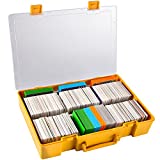 Large 2200+ Trading Card Game Holder Organizer, Deck Box Case Storage Compatible with Cards Against Humanity/MTG/Yugioh/Dominion/Pokemon, Baseball Card, Sport Cards, Fits Main Game and All Expansions