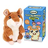 Ayeboovi Toddler Toys Talking Hamster Repeats What You Say Educational Talking Toy Repeating Hamster Toy Gift for Boys and Girls Children's Day Gift