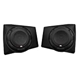 MTX Audio RNGRPOD65 Polaris Ranger 6.5 Inch 130 Watt 4 Ohm Dash Mount Speaker Tweeter Pods with All Weather Construction and UV Inhibitor, Black, Pair