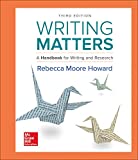 Writing Matters: A Handbook for Writing and Research (Comprehensive Edition with Exercises)