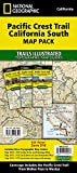 Pacific Crest Trail: California South [Map Pack Bundle] (National Geographic Trails Illustrated Map)