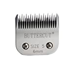 Geib Buttercut Stainless Steel Dog Clipper Blade, Size-5 Skip Tooth, 1/4-Inch Cut Length