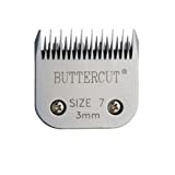 Geib Buttercut Stainless Steel Dog Clipper Blade, Size-7 Skip Tooth, 1/8-Inch Cut Length