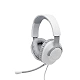 JBL Quantum 100 - Wired Over-Ear Gaming Headphones - White