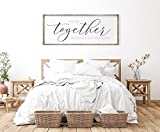 And So Together They Built A Life They Loved Sign - Together They Built A Life They Loved - Above Bed Signs - Signs For Home - Signs For Above Bed - Bedroom Wall Art Bedroom Wall Art - Bedroom Decor