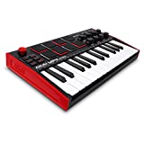 AKAI Professional MPK Mini MK3 - 25 Key USB MIDI Keyboard Controller With 8 Backlit Drum Pads, 8 Knobs and Music Production Software Included