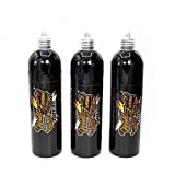 World Famous Grey Wash Tattoo Ink Set of 3, Vegan Professional Tattooing Inks, 1oz