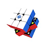 GAN 356 M, 3x3 Magnetic Speed Cube Stickerless Gans 356M Magic Cube (Lite ver. 2020, no Extra GES)