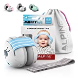 Alpine Muffy Baby Ear Protection for Babies and Toddlers up to 36 Months - CE & ANSI Certified - Noise Reduction Earmuffs - Comfortable Baby Headphones Against Hearing Damage & Improves Sleep - Blue