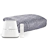 NEAT AquaPad Water Heated Mattress Pad, No Electric Wire, All Digital, 5 YR Warranty, AirQuiet and Dual-Tank Technology, ETL Listed, Smart, Smooth, Hydro Heat Onsu Mat Topper Bed Warmer
