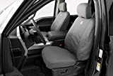 Covercraft Carhartt SeatSaver Custom Seat Covers | SSC2516CAGY | 1st Row Bucket Seats | Compatible with Select Ford F-250/350 Models, Gravel