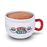 Friends TV Show Central Perk Coffee Mug Plush Dog Toy with Rope Handle| Soft Cute Squeaky Toy for All Dogs | Stuffed Dog Toys with Squeaker Noise for Added Fun, Friends Memorabilia