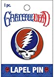 C&D Visionary Grateful Dead Sead Steal Your Face Metal Lapel Pin, Red, Blue, White