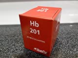 HemoCue HB 201 Analyzer HemoGlobin Microcuvettes, 25 per Pack