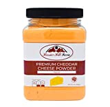 Premium Cheddar Cheese Powder, No artificial colors, by Hoosier Hill Farm, 1LB (Pack of 1)