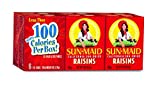 Sun-Maid - California Raisins Snack - 1 Ounce - Pack of 6 - Whole Natural Dried Fruit - No Artificial Flavors - Non-GMO
