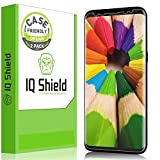 IQ Shield Screen Protector Compatible with Galaxy S8 5.8 inch (2017)(2-Pack)(Case Friendly)(Updated Version) Anti-Bubble Clear Film