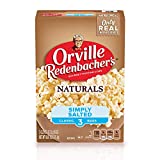 Orville Redenbacher's Naturals Simply Salted Popcorn, 3.29 oz Classic Bag, 3 ct, pack of 12