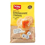 Schar - Entertainment Crackers - Certified Gluten Free - No GMO's, Lactose or Wheat - (6.2 oz) 6 Pack