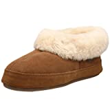 Acorn Women's Oh Ewe Sheepskin Bootie, Walnut, 7