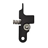 Aluminum Alloy Extruder Idler Arm Metal Idler Lever for All Metal Titan Aero Extruder 1.75mm Prusa i3 MK2 Artillery Sidewinder X1 printer's extruder and 4max pro Extruder (Black)