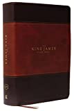 KJV, The King James Study Bible, Leathersoft, Brown, Red Letter, Full-Color Edition: Holy Bible, King James Version