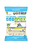 SeaSnax Organic Roasted Seaweed Snack Original, 0.18 Ounce (Pack of 24)