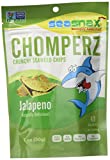 SeaSnax Chomperz Crunchy Seaweed Chips Jalapeno, 1 Ounce (Pack of 8)